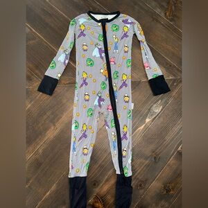Akemi Baby Dragon Ball Z Bamboo Zip Footie Size 2T